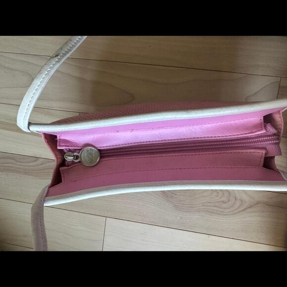 Vintage Y2K Roots mini shoulder bag in pastel pink - Picture 7 of 7